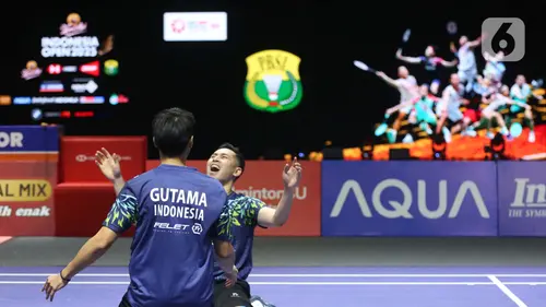 Sabar/Reza Pastikan Tiket Final Indonesia Open 2025