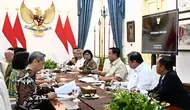 Prabowo Terima DEN, Bahas Antisipasi El Nino hingga Kebakaran Hutan