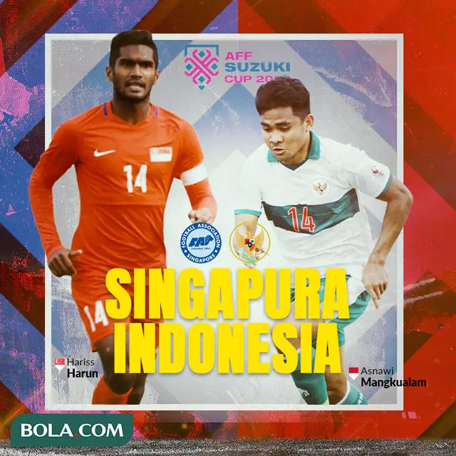 Piala AFF - Duel Pemain - Singapura Vs Timnas Indonesia - Hariss Harun Vs Asnawi Mangkualam