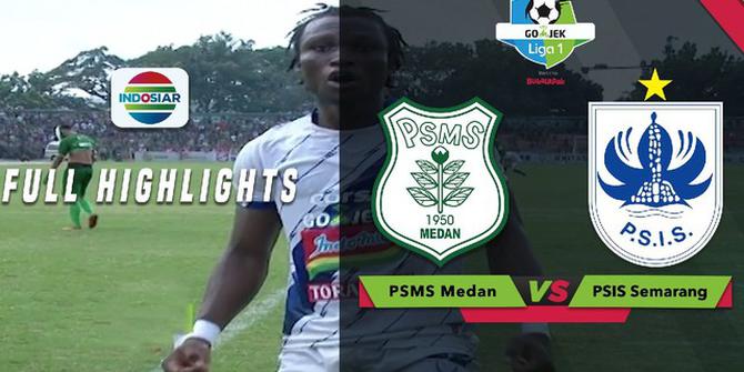 VIDEO: Highlights Liga 1 2018, PSMS Vs PSIS 2-3