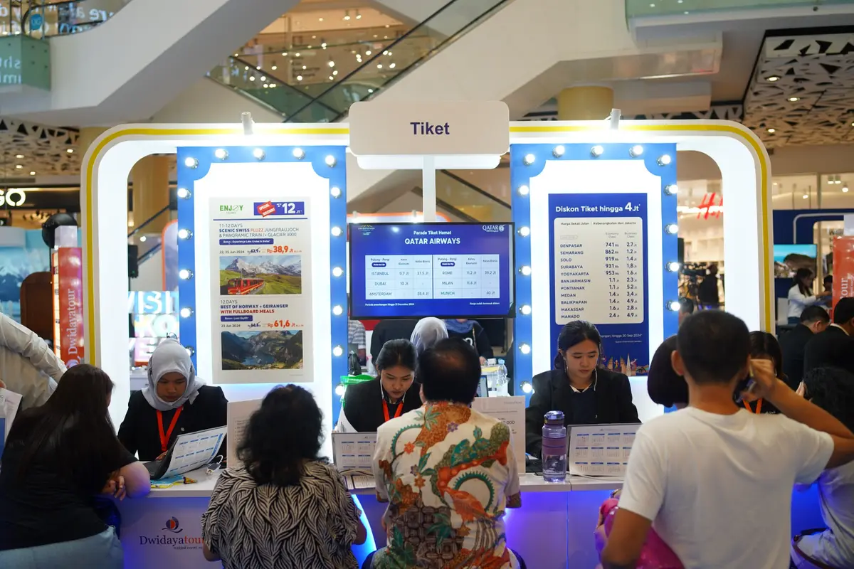Pameran Wisata Hadirkan Promo Tiket Pesawat. dok. Dwidayatour