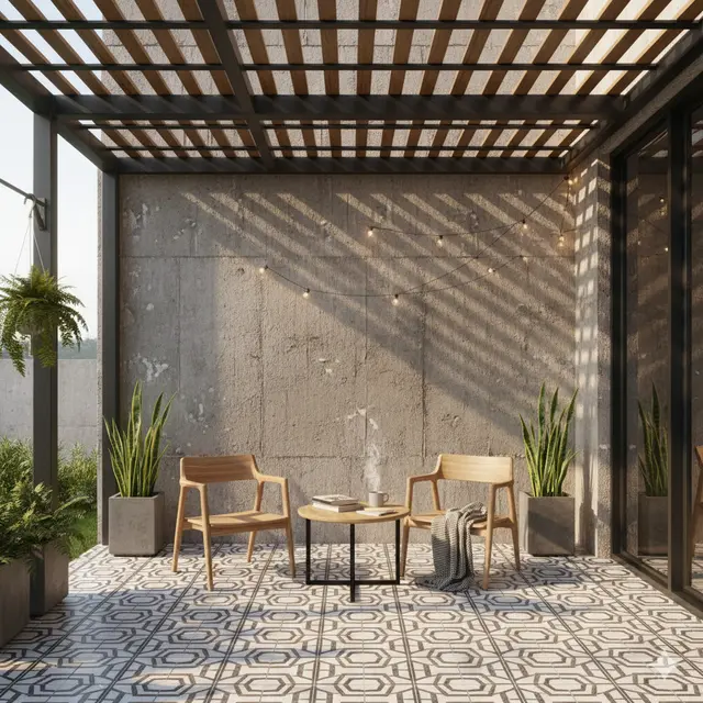 Inspirasi Desain Teras Rumah Jadi Cafe. Gemini