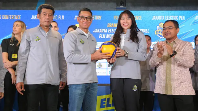Darmawan Prasodjo - Yolla Yuliana - Launching Tim Putri Jakarta Elektrik PLN - PLN Mobile Proliga 2024