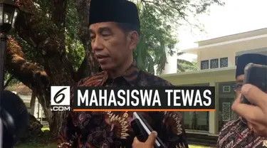 Presiden Joko Widodo atau Jokowi menyesalkan aksi demonstrasi menolak RUU KUHP yang dilakukan sejumlah mahasiswa di Gedung DPRD Sulawesi Tenggara, Kendari memakan dua korban jiwa.