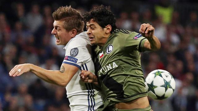 Real Madrid Pesta Gol ke Gawang Legia Warszaw