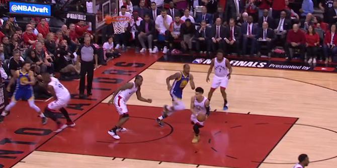 VIDEO: 5 Aksi Terbaik di Game 5 Final NBA 2019, Warriors Vs Raptors