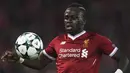 4. Sadio Mane (Liverpool) - Skill kecepatan diberikan poin 93. (AFP/Paul Ellis)