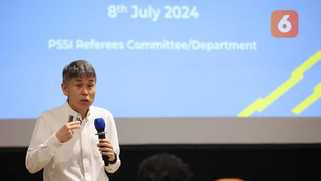 Wakil ketua komite wasit PSSI, Yoshimi Ogawa