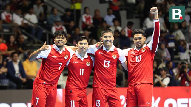 Timnas Futsal Indonesia vs Belanda