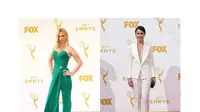 Ingin mengenakan celana saat berpesta? Yuk, intip gaya seleb pakai celana di red carpet Emmy Awards 2015!