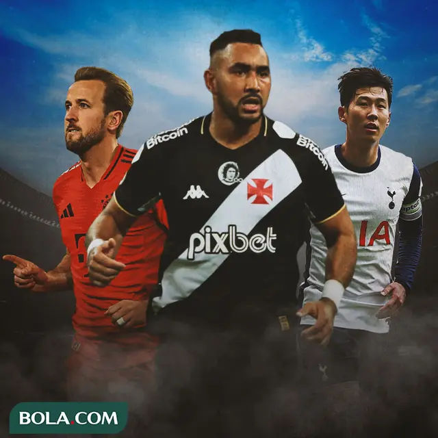 Ilustrasi - Harry Kane, Dimitri Payet, Son Heung-min