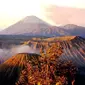 Gunung Bromo terlihat dari Pananjakan. (Pixabay)