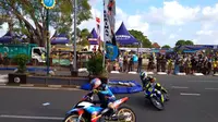 kualifikasi Yamaha Cup Race di kelas YRC 1 di Kebumen (Foto: Luthfie Febrianto/ Liputan6.com)
