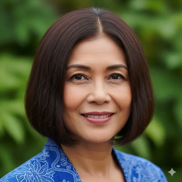 Tren Rambut Pendek Ibu-Ibu 2025 (Foto: Gemini AI)