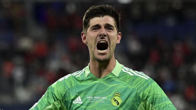 Foto: Penyelamatan-penyelamatan Super Thibaut Courtois saat Final Liga Champions, Bikin Mo Salah dan Kolega Frustasi