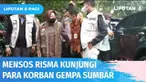 Menteri Sosial Tri Rismaharini mengunjungi Nagari Kajai yang merupakan daerah terparah terdampak gempa Pasaman Barat. Risma menyatakan Pemerintah Pusat memberikan bantuan tenda ukuran sedang untuk keluarga yang rumahnya rusak parah dan tak bisa ditem...