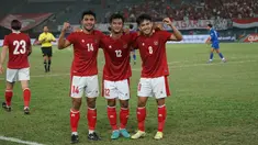 Timnas Indonesia berhasil lolos ke putaran final Piala Asia 2023 usai membantai Nepal dengan skor telak 7-0. Kemenangan ini membuat Timnas Indonesia mengakhiri puasa berlaga di putaran final Piala Asia. (Dok. PSSI)