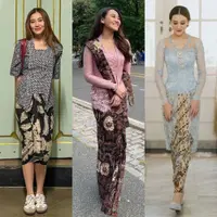 Lihat di sini beberapa potret inspirasi kebaya dari Aaliyah Massaid.