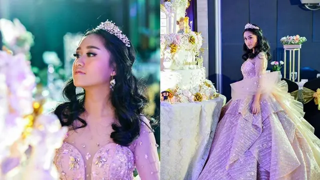 Pada bulan Mei lalu, Vanessa Audy baru berusia 17 tahun lho. Pesta ulang tahunnya ini mengusung konsep kerajaan yang mewah.