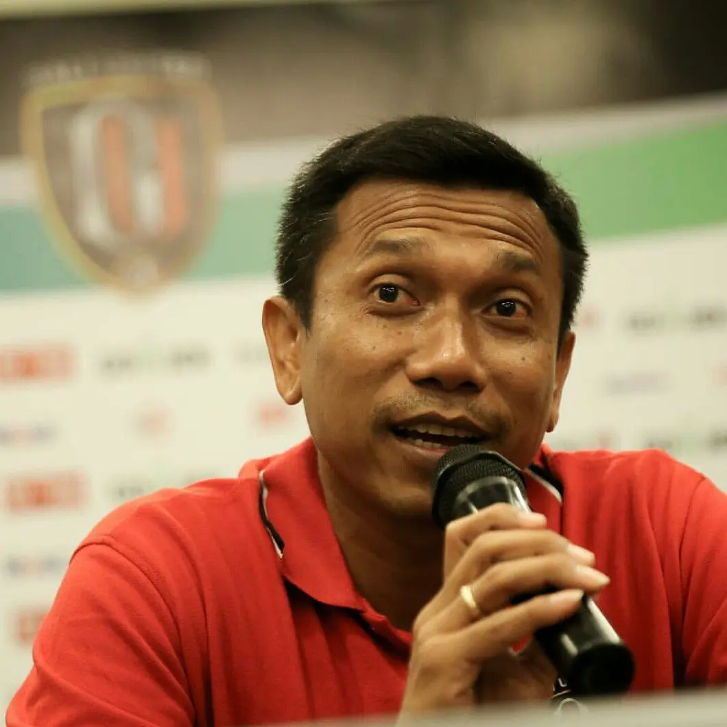 Pelatih Bali United Widodo CP (Dewi Divianta) 