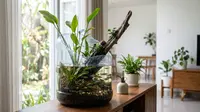 8 Ide Aquascape dari Galon Bekas, Hiasan Rumah Estetik dan Murah