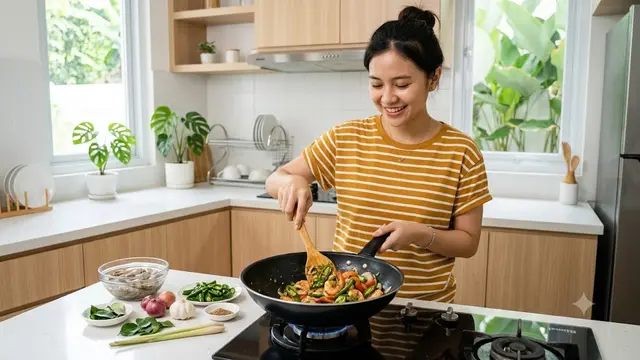 Resep Udang Cabai Hijau ala Rumahan