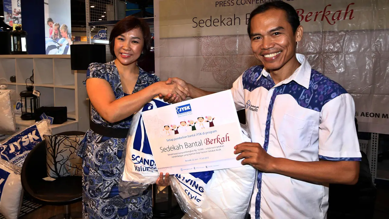 JYSK Sedekah Bantal Berkah