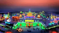 Indahnya Festival Es dan Salju Tiongkok
