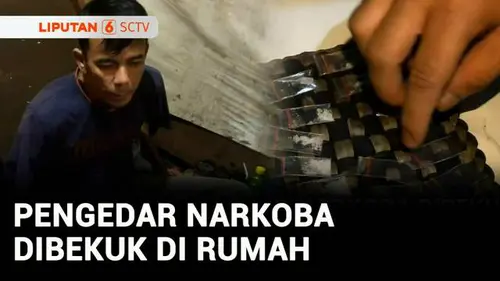 VIDEO: Pengedar Sabu-Sabu Ditangkap, Istri Menangis Histeris