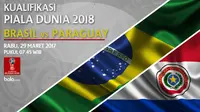 Kualifikasi Piala Dunia 2018 Brasil vs Paraguay (Bola.com/Dody Iryawan)