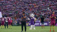 Suporter Persik Kediri, Persikmania. (Bola.com/Gatot Susetyo)