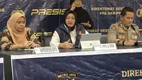 Direktur PPA PPO Polda Metro Jaya Kombes Rita Wulandari Wibowo, menjelaskan bahwa pihaknya mengelola platform pengaduan yang menjadi wadah masyarakat menyampaikan berbagai informasi terkait dugaan eksploitasi anak. (Liputan6.com/Ady Anugrahadi)