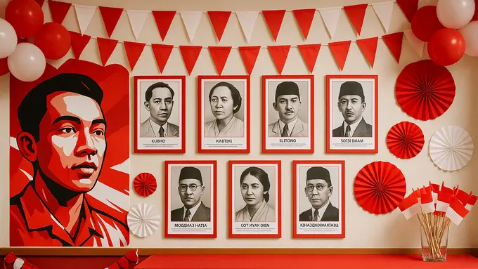 10 Ide Dekorasi 17 Agustus, Meriahkan Hari Kemerdekaan dengan Nuansa Merah Putih