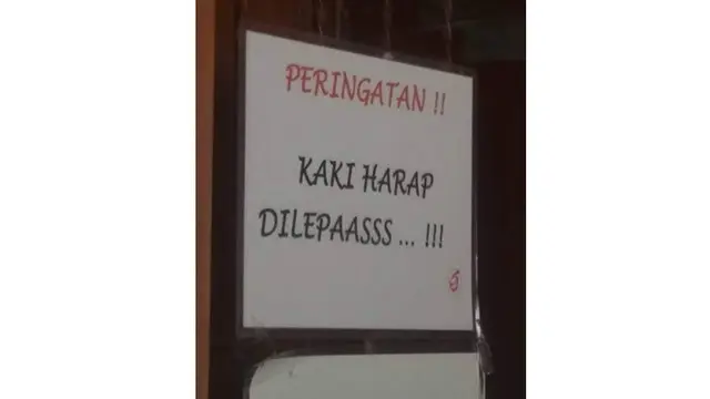 Potret 6 Pengumuman 'Ngegas' Ini Sukses Bikin Tepuk Jidat
