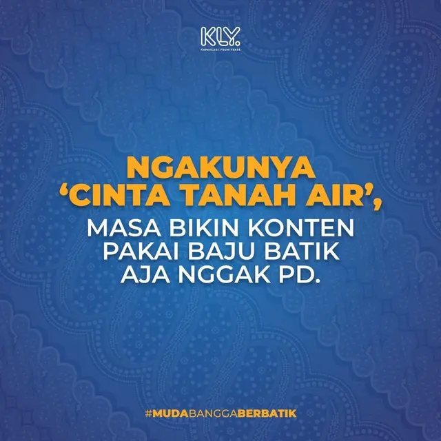 Menangkan Hadiah dari Seru-seruan Bikin Konten Pakai Batik