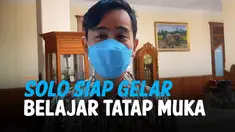 Wali Kota Solo Gibran Rakabuming menyebut pelaksanaan sekolah tatap muka akan segera digelar. Hal ini seiring dengan turunnya status Solo ke level 3.