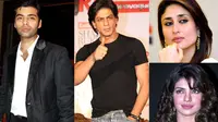 Selain Shahrukh Khan, Kareena Kapoor, Piryanka Chopra dan Kangana Ranaut juga dikabarkan tak akan menghadiri ultah sutradara Karan Johar.