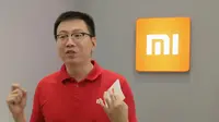 Head of Xiaomi South Pacific Region dan Xiaomi Indonesia Country Manager, Steven Shi, di Jakarta, Senin (29/7/2019). (Liputan6.com/ Agustinus Mario Damar)