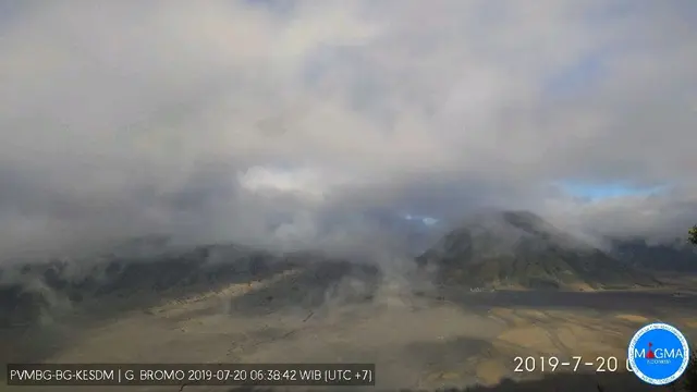 Kondiri terbaru Gunung Bromo