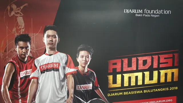 Audisi Umum Djarum Beasiswa Bulutangkis 2019