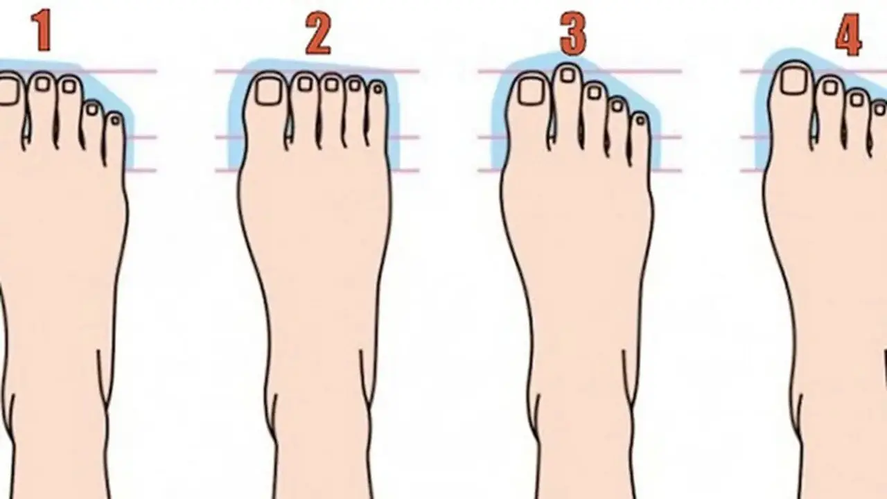 Jari Kaki dan Kepribadian