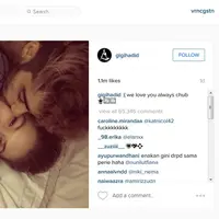 Gigi Hadid dan Zayn Malik (via instagram.com/gigihadid/)