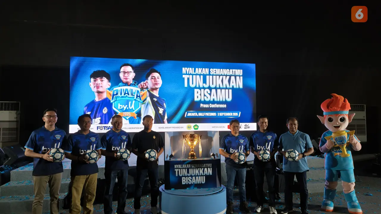 Peresmian Piala by.U 2026. Liputan6.com/Iskandar