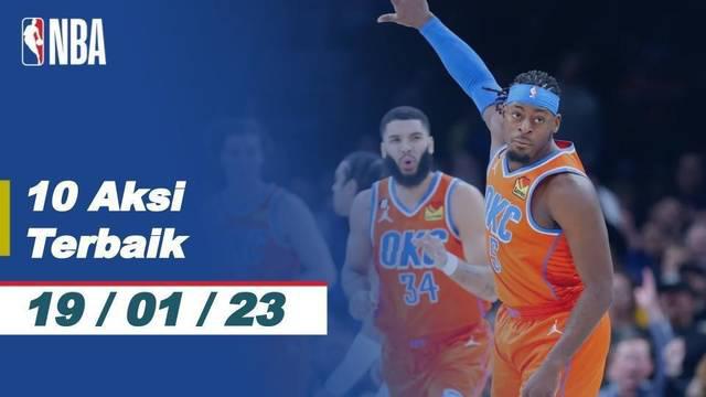 Berita Video, 10 Aksi Terbaik NBA pada Kamis (19/1/2023)