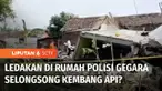 Pemicu ledakan besar yang mengguncang rumah seorang anggota polisi di Desa Sumolawang, Kabupaten Mojokerto, Jawa Timur, perlahan mulai terungkap. Dari lokasi kejadian, polisi menemukan barang bukti bahan peledak kembang api dan selongsongnya.