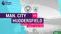 Premier League Manchester City Vs Huddersfield Town (Bola.com/Adreanus Titus)