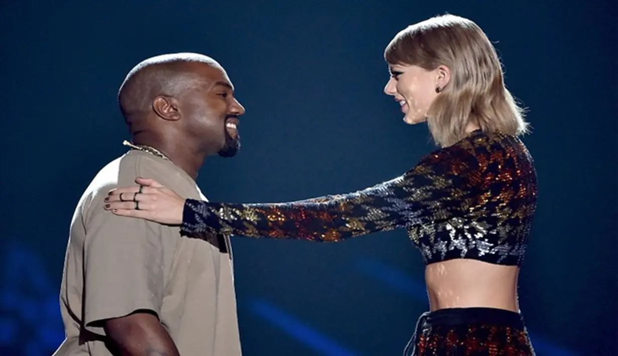 Rupanya pertikaian antara Taylor Swift dan pasangan suami-istri Kim dan Kanye West belum selesai dan makin sengit. Meski sudah berdamai dengan Calvin Harris, Taylor kembali mendapatkan 'serangan' lagi. (Dailymail/Bintang.com)