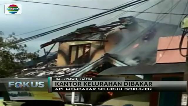 Seorang pegawai mengamuk dan membakar Kantor Kelurahan Graha Indah di Balikpapan Utara, lantaran kontraknya tak diperpanjang.