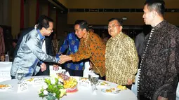 Jokowi berharap di waktu mendatang hubungan pemerintah dengan Dewan Perwakilan Daerah (DPD) dapat terjalin lebih baik lagi, Senayan, Jakarta, Senin (29/9/2014) (Liputan6.com/Herman Zakharia)