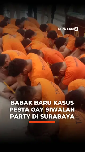 Babak Baru Kasus Pesta Gay Siwalan Party di Surabaya